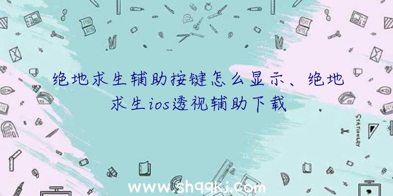 绝地求生辅助按键怎么显示、绝地求生ios透视辅助下载