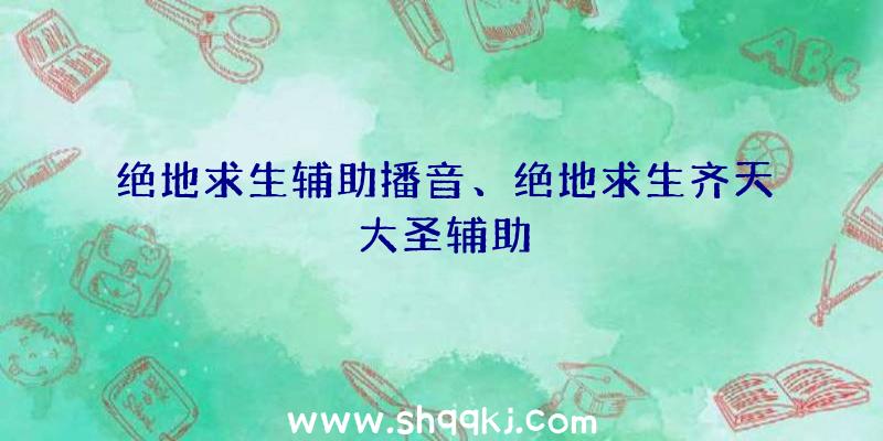 绝地求生辅助播音、绝地求生齐天大圣辅助