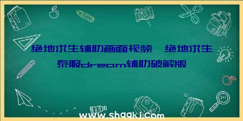 绝地求生辅助画面视频、绝地求生泰服dream辅助破解版