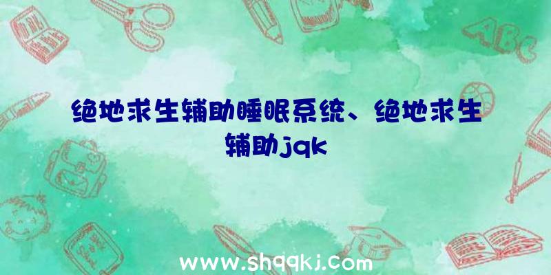 绝地求生辅助睡眠系统、绝地求生辅助jqk