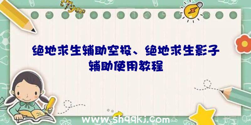 绝地求生辅助空投、绝地求生影子辅助使用教程