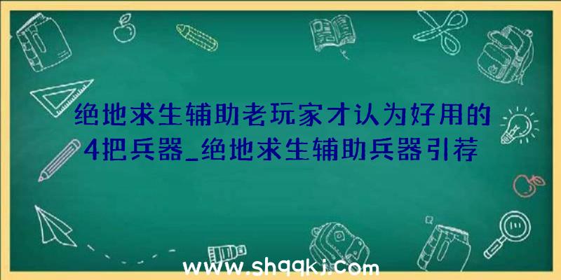 绝地求生辅助老玩家才认为好用的4把兵器_绝地求生辅助兵器引荐