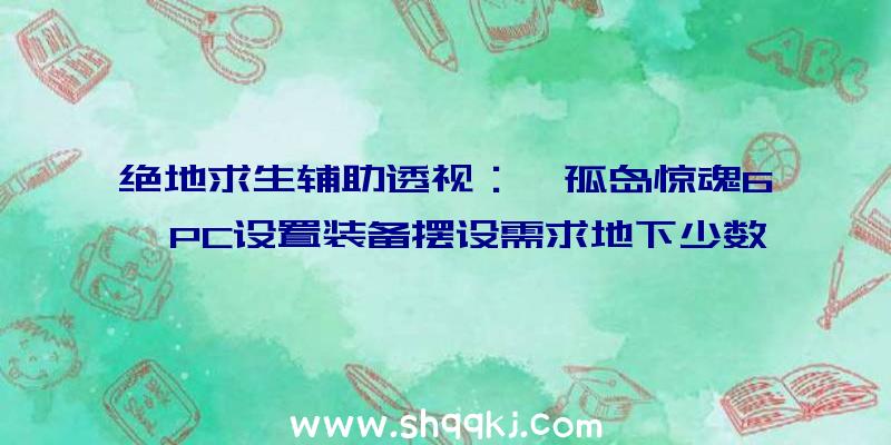 绝地求生辅助透视：《孤岛惊魂6》PC设置装备摆设需求地下少数玩家电脑都能胜任