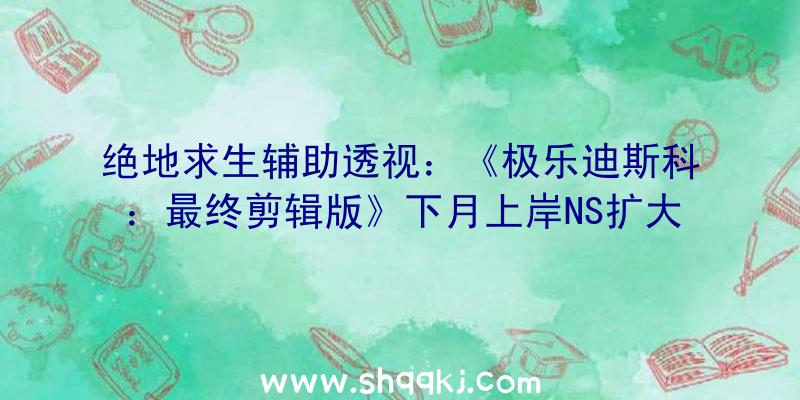 绝地求生辅助透视：《极乐迪斯科：最终剪辑版》下月上岸NS扩大添加完好配音