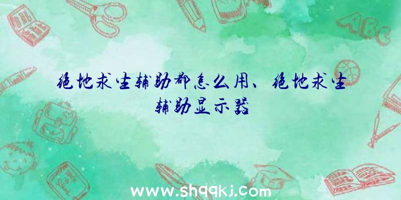 绝地求生辅助都怎么用、绝地求生辅助显示器