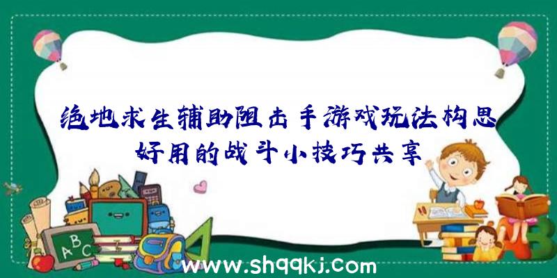 绝地求生辅助阻击手游戏玩法构思好用的战斗小技巧共享