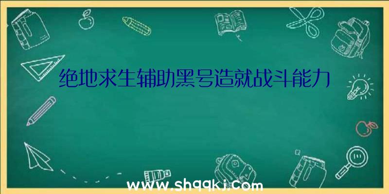 绝地求生辅助黑号造就战斗能力