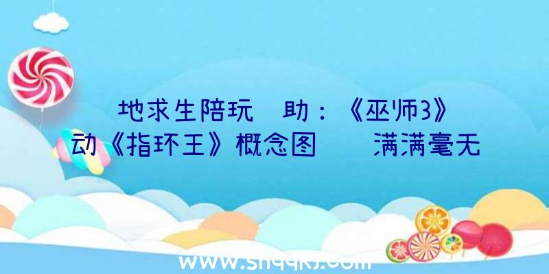 绝地求生陪玩辅助：《巫师3》联动《指环王》概念图细节满满毫无违和感