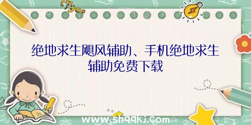 绝地求生飓风辅助、手机绝地求生辅助免费下载