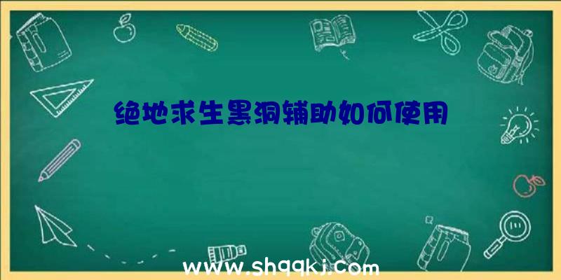 绝地求生黑洞辅助如何使用