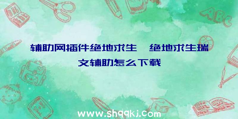 辅助网插件绝地求生、绝地求生瑞文辅助怎么下载