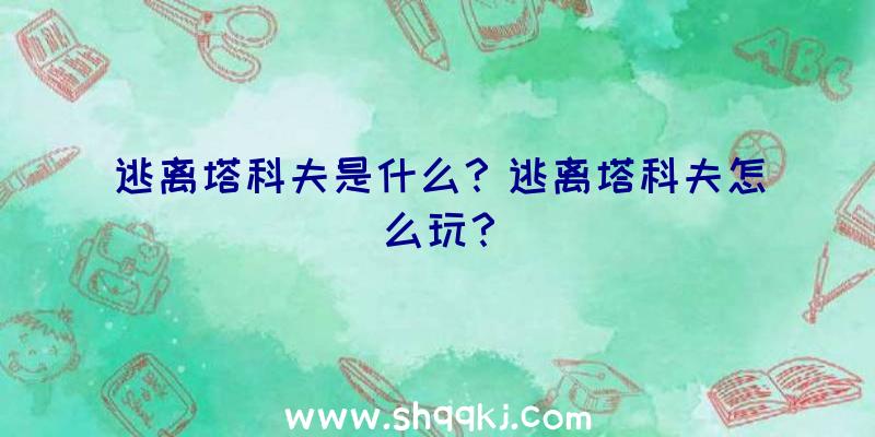 逃离塔科夫是什么？逃离塔科夫怎么玩？