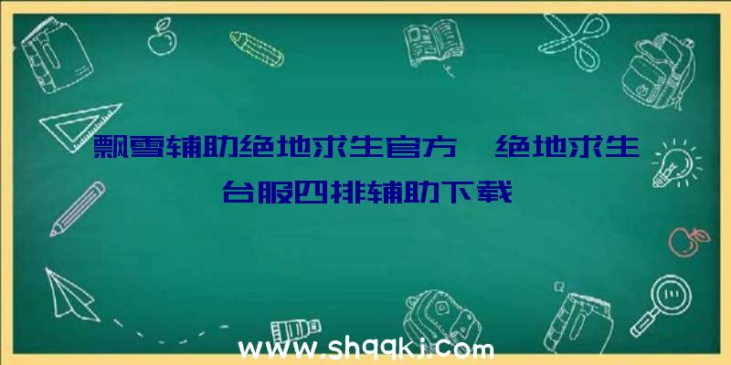 飘雪辅助绝地求生官方、绝地求生台服四排辅助下载